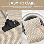 IOHOUZE Washable Exrea Long Hallway Runner Rug 3x18 Non Slip Rubber Backed - Image 4