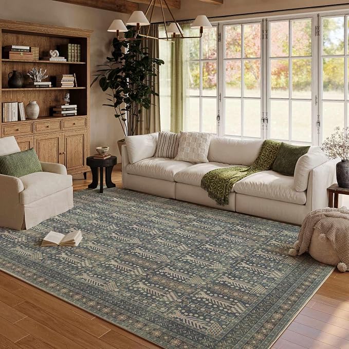 Rugxara 5x7 Washable Area Rugs for Bedroom & Living Room - Image 9