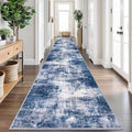 IOHOUZE Abstract Runner Rug 3x18 Ft Washable Runners by iOhouze