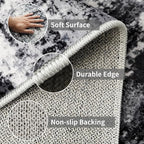 4x12 Runner Rug for Wide Hallway: Long Washable Runners for Entryway Living - Image 4