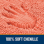 OLANLY Large Bathroom Rugs 59x35, Extra Soft Absorbent Chenille Bath Rugs - Image 3