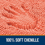 OLANLY Large Bathroom Rugs 47x32, Extra Soft Absorbent Chenille Bath Rugs - Image 3