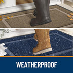 OLANLY Front Door Mat Indoor Outdoor Entrance, Waterproof All-Season, - Image 4