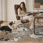 48"x72" Office Chair Mat for Hardwood Tile Floor, Under Desk Carpet Protector - Image 7