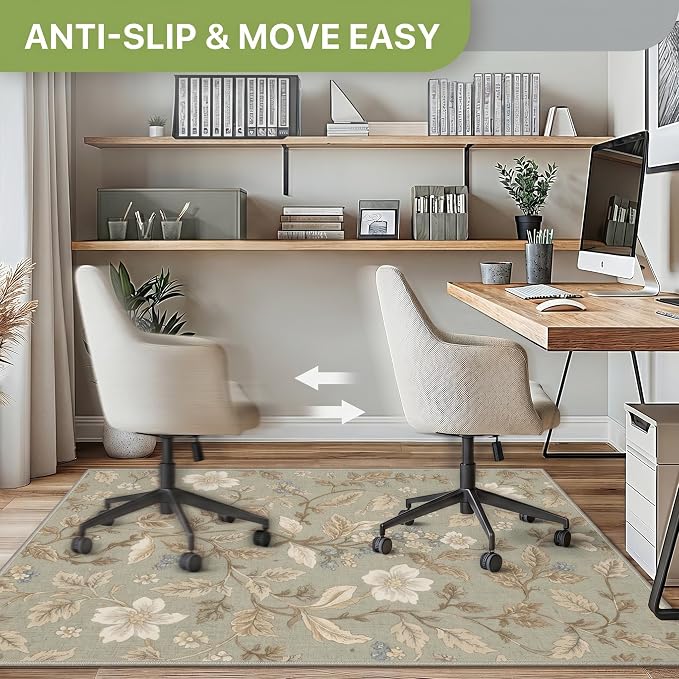 36"x48" Office Chair Mat for Hardwood Tile Floor, Under Desk Carpet Protector - Image 3