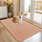 OLANLY Dog Door Mat for Muddy Paws 45x27, Absorbs Moisture and Dirt, Absorbent by OLANLY