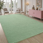 Pettop 6x9 ft Light Green Area Rugs - Image 7