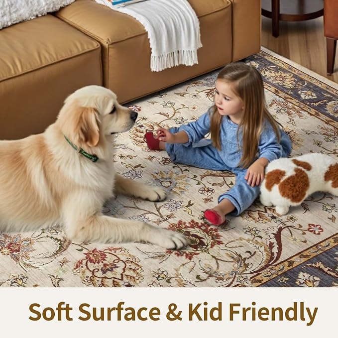 8x10 Ft Extra Large Washable Area Rugs - Image 4