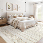 cotiled 6x9 Area Rugs Living Room Rug: Washable Boho Rugs - Image 2