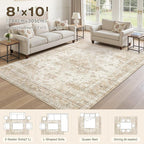 Washable Area Rugs 8x10, Soft Large 8x10 Rugs - Image 8