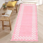 GarveeHome Hallway Runner Rug 2x6 Non Slip Scalloped Washable Rug - Image 2