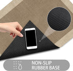 Ultra Thin Door Mat Indoor Entrance, 1/10 in Thin Door Mats - Image 4