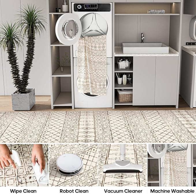 2'6"x8' Washable Hallway Runner Rug - Image 6