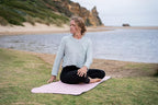 YOGATI® Yoga Mat with Strap with Alignment Lines. Home Workout Mat - Image 4
