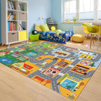 Car Rugs for Kids Toy Cars, Kids Play Rug - Image 7