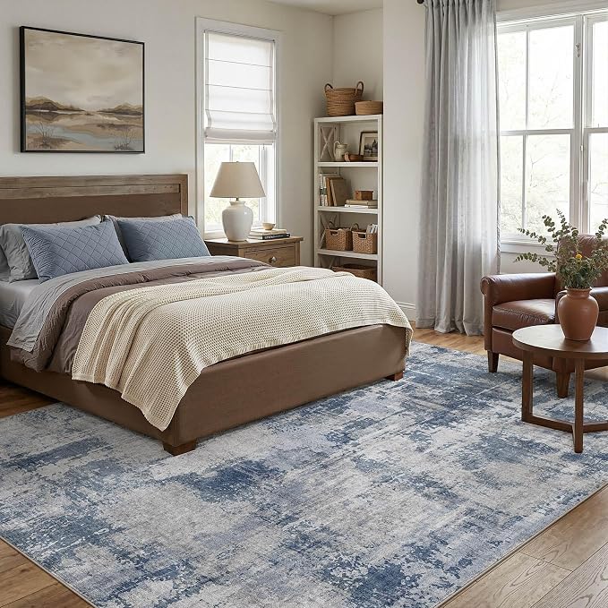 DMOYEST 10x12 Area Rug for Living Room, Washable & Non Slip Large Indoor Carpet - Image 3