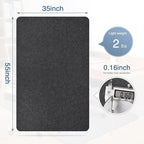 Placoot Desk Chair Mat for Hardwood Floor & Tile 55"x35" Office Chair Mat for - Image 2