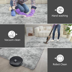 Shag Area Rugs for Bedroom Living Room, 4X6 Ultra Soft Fluffy Area Rugs for Dorm - Image 8