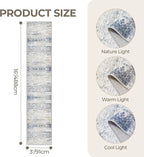 3x16 Washable Runner Rug for Hallway, Non-Slip Long Hallway Runner for Entryway - Image 2