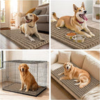 Smiry Dog Door Mat for Muddy Paws 59x24, Absorbent Dirt Trapper, Non-Slip - Image 7