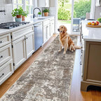3x10 ft Long Hallway Runner Rug – Non-Slip Washable Kitchen Floor Rug by BYYVOORugsforYourHome
