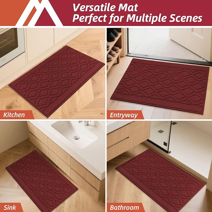 COSY HOMEER-Kitchen-Rugs-and-Mats 20"x30" Non Slip Kitchen Mats - Image 7