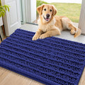 Smiry Dog Door Mat for Muddy Paws 36x24, Absorbent Dirt Trapper, Non-Slip by Smiry