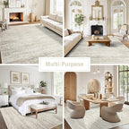 Srugn Washable Rugs 4x6 Area Rugs - Image 5