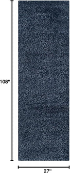 SAFAVIEH California Shag Collection Runner Rug - Image 2