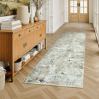 2x6 Hallway Runner Rug Non-Slip Washable, Abstract Soft Kitchen Runner Rugs - Image 8