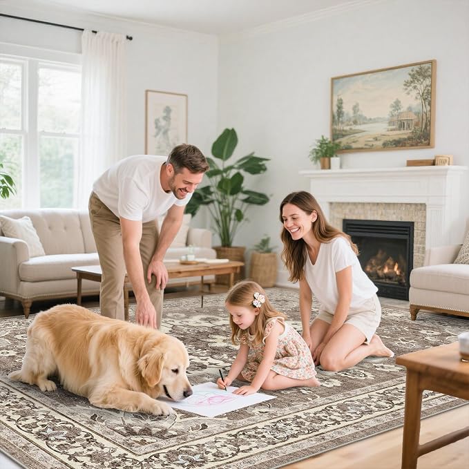 TOPRUUG Washable Oriental Area Rug - Image 2