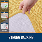OLANLY Bathroom Rugs 30x18, Extra Soft Absorbent Chenille Bath Rugs, Rubber - Image 6