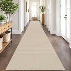 IOHOUZE Washable Exrea Long Hallway Runner Rug 3x18 Non Slip Rubber Backed by iOhouze