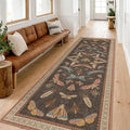Hazo Haus Long Runner Rug 2'6"x10', Washable Non Slip Carpet by HazoHaus