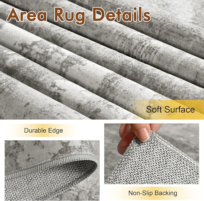 9x12 Ft Extra Large Washable Area Rugs - Image 6