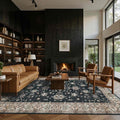 Rugxara 8x10 Area Rugs for Living Room, Large Washable Rug, Non Slip & Low Pile by Rugxara