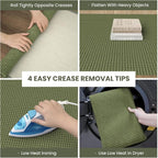 IOHOUZE Washable Exrea Long Hallway Runner Rug 3x16 Non Slip Rubber Backed - Image 6