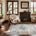 Machine Washable Throw Rugs for Entryway: Door Mat Indoor Entrance 3x5 Small - Image 4