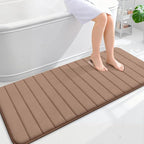 OLANLY Memory Foam Long Bathroom Rugs Runner 59x24, Super Soft Absorbent Bath by OLANLY