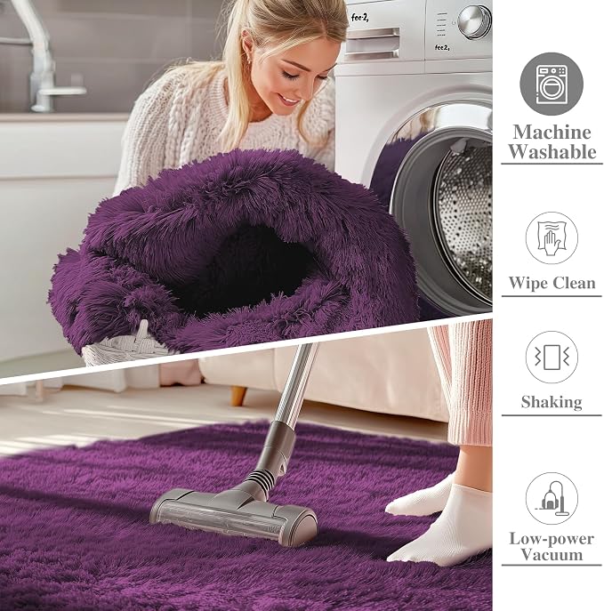 OLANLY 2x6 Machine Washable Runner Rugs - Image 2