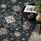 Rugxara Area Rugs for Living Room Bedroom, Washable Rug, Non Slip & Low Pile - Image 4