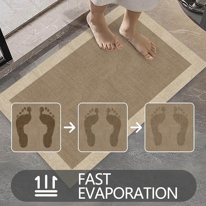 Ultra Thin Door Mat Indoor Entrance, 1/10 in Thin Door Mats - Image 6