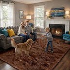 yongyangjuxin Fluffy Rug Shag Area Rug, Large Shag Area Rugs - Image 5