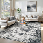 XLUEZ 6x9 Area Rugs for Living Room, Washable Modern Abstract Large Area Rug by XLUEZ