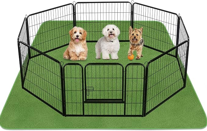 INVENHO Washable Pee Pads for Dogs 72"x72" Reusable Dog Pads Extra Large by INVENHO