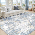 RELEANY Washable Area Rugs 5'x7' Non-Slip Modern Abstract Soft by RELEANY