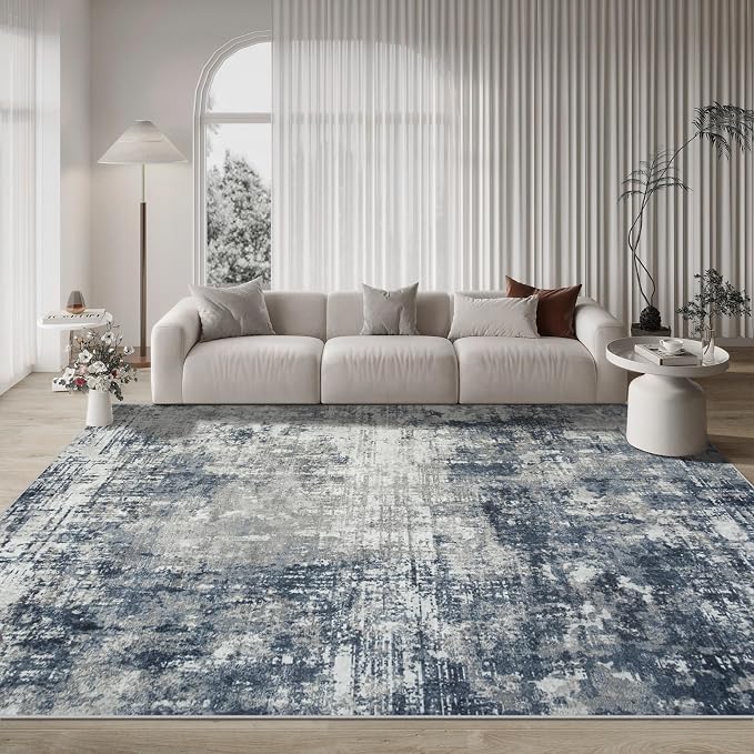 9x12 Area Rugs for Living Room Rug Washable: Modern Large Rug for Dining Room - Image 9