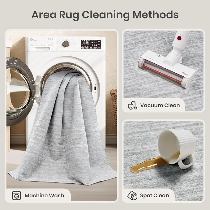 Valenrug Washable Rugs 6x9 - Image 8