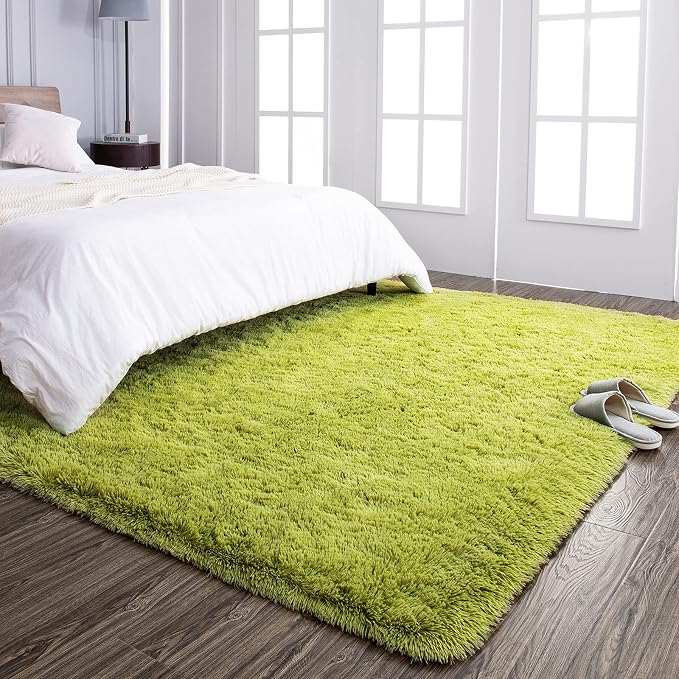 TWINNIS Super Soft Shaggy Rugs Fluffy Carpets 8x10 Feet, Indoor Modern Plush - Image 5
