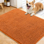 OLANLY Dog Door Mat for Muddy Paws 40x32, Absorbs Moisture and Dirt, Absorbent by OLANLY